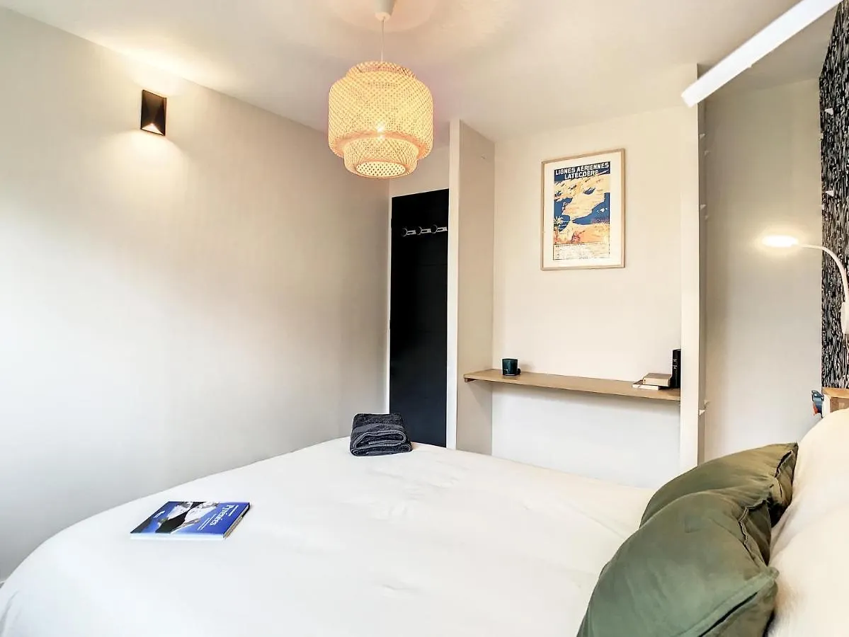 Appartement Ancely Tout Neuf Deco Aero - Parking Gratuit - Proche Blagnac Toulouse Apartment